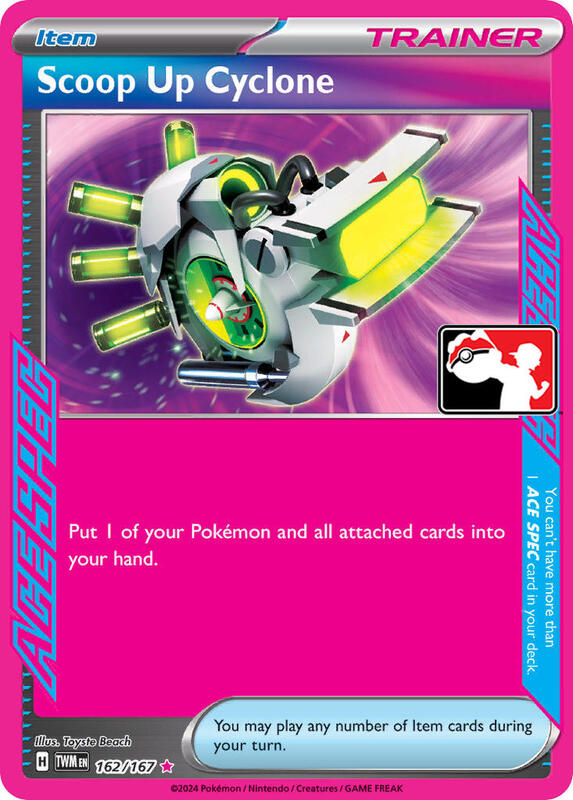 Scoop Up Cyclone 162/167 from Prize Pack Series Cards