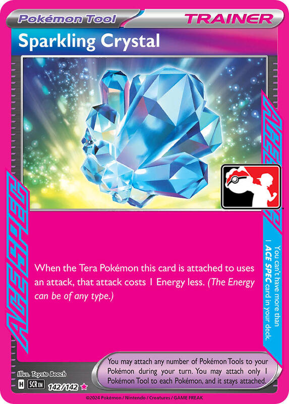 Sparkling Crystal 142/142 from Prize Pack Series Cards