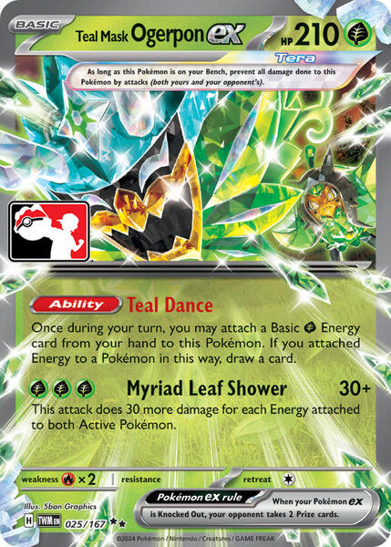 Teal Mask Ogerpon ex card image
