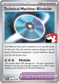 Technical Machine: Blindside #176/182 from Prize Pack Series Cards Pokemon card image