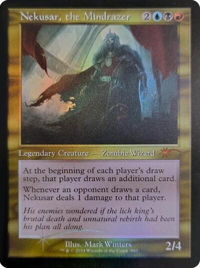 Nekusar the Mindrazer Retro Frame