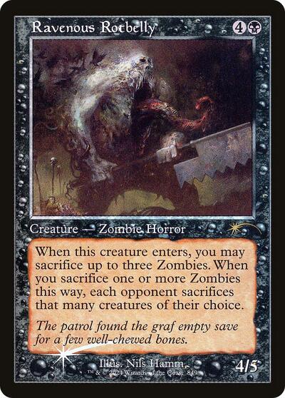 Ravenous Rotbelly Retro Frame