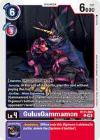 GulusGammamon - World Convergence - Digimon Card Game