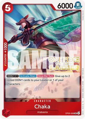 Chaka (Judge Pack Vol. 5)