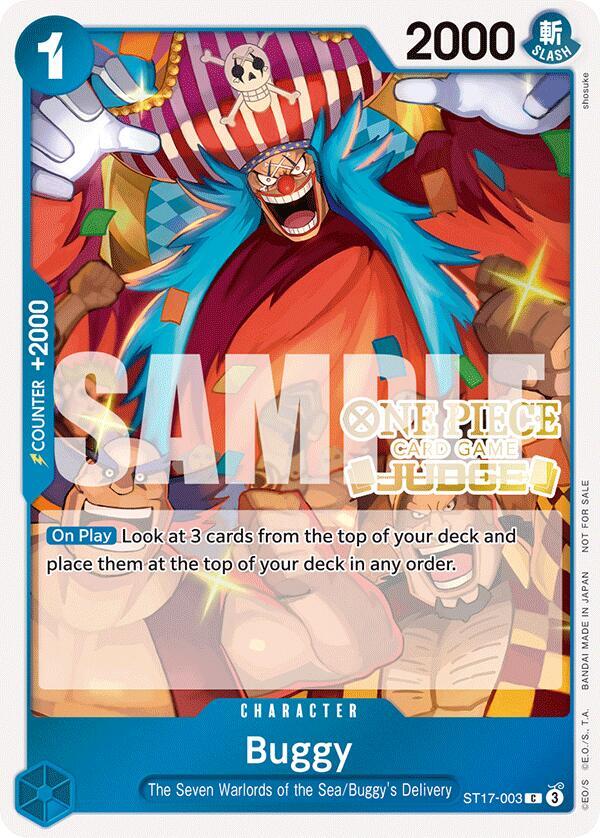 buggy forbidden fruit is sweetest 額装込 Buggy (Judge Pack Vol. 5) - One Piece Promotion Cards - One Piece
