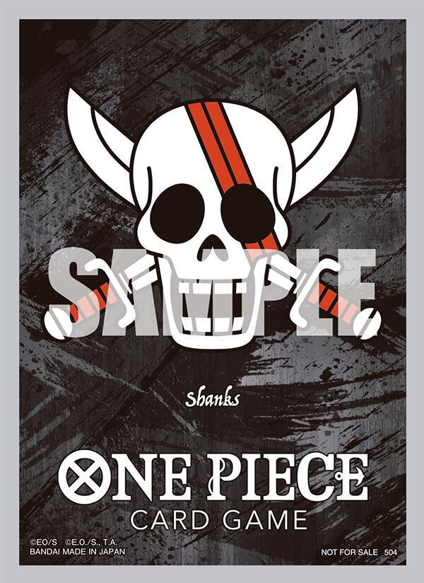 One Piece Card Game Official Sleeves - Premium Shanks (10-Pack
