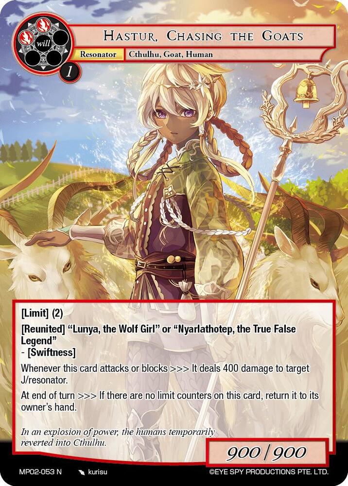 Hastur, Chasing the Goats