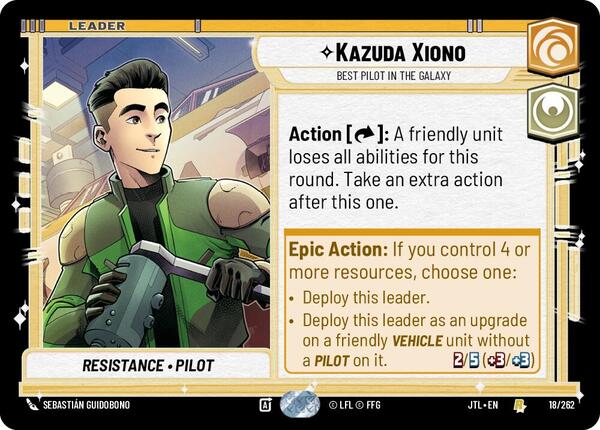 目指せ!最強のカンフースター Kazuda Xiono - Best Pilot in the Galaxy - Jump to Lightspeed