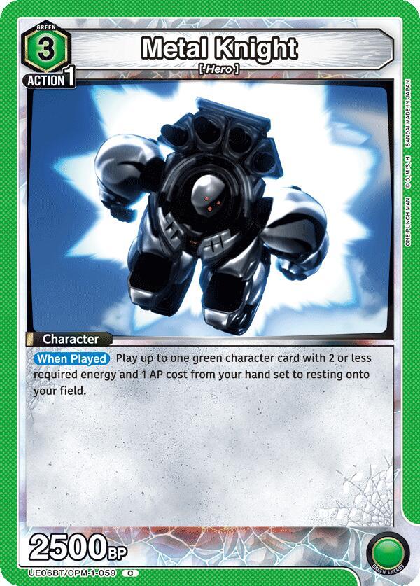 Metal Knight UE06BT One Punch Man Union Arena