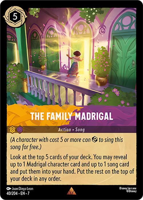 The Family Madrigal - Archazia's Island - Disney Lorcana