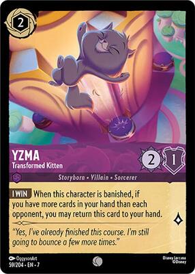 Yzma - Transformed Kitten