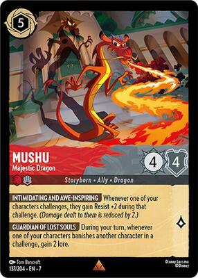 Mushu - Majestic Dragon