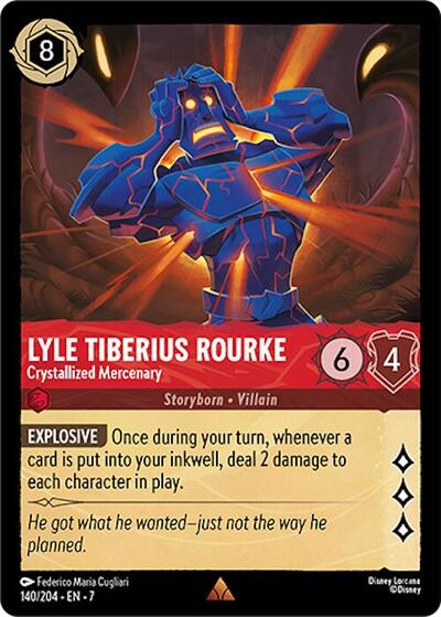 Lyle Tiberius Rourke Crystallized Mercenary