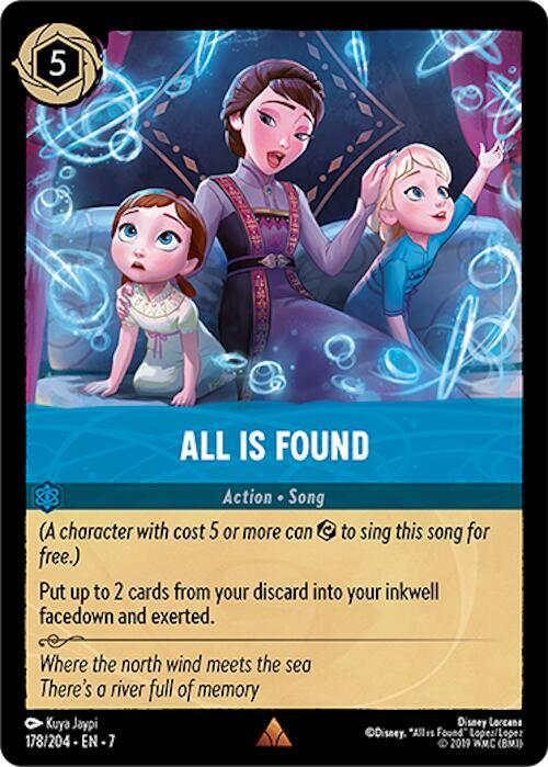 ディズニーロルカナ　ALL IS FOUND エンチャンテッド ディズニーロルカナ ALL IS FOUND エンチャンテッド All is
