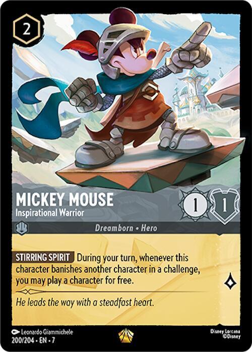Mickey Mouse - Inspirational Warrior - Archazia's Island - Disney
