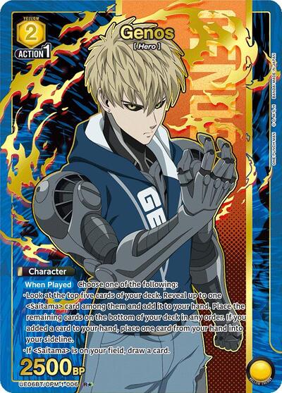 Genos (006) (R*) UE06BT: One Punch Man card price