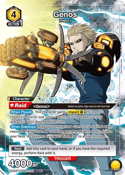 Genos (102) (SR*) card