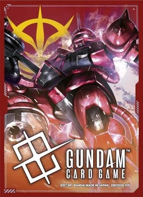 Gundam Card Game - Official Card Sleeves 04 (Char's Zaku II/Zeon