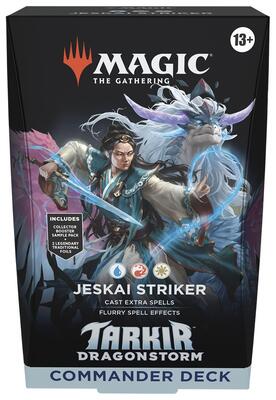 Tarkir: Dragonstorm Commander Deck - Jeskai Striker - Commander: Tarkir: Dragonstorm - Magic: The Gathering