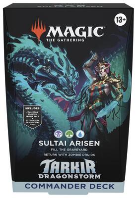 Tarkir: Dragonstorm Commander Deck - Sultai Arisen - Commander: Tarkir: Dragonstorm - Magic: The Gathering