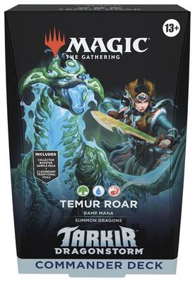 Tarkir: Dragonstorm Commander Deck - Temur Roar - Commander: Tarkir: Dragonstorm - Magic: The Gathering
