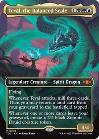 Teval, the Balanced Scale (Borderless) (Foil)