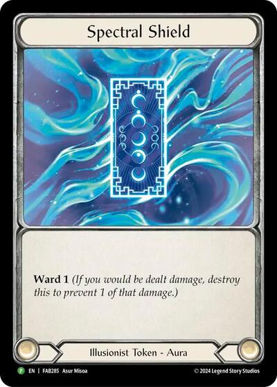 Spectral Shield - FAB285 Flesh and Blood: Promo Cards Promo Flesh and Blood card — value and price
