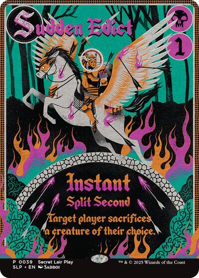 Sudden Edict