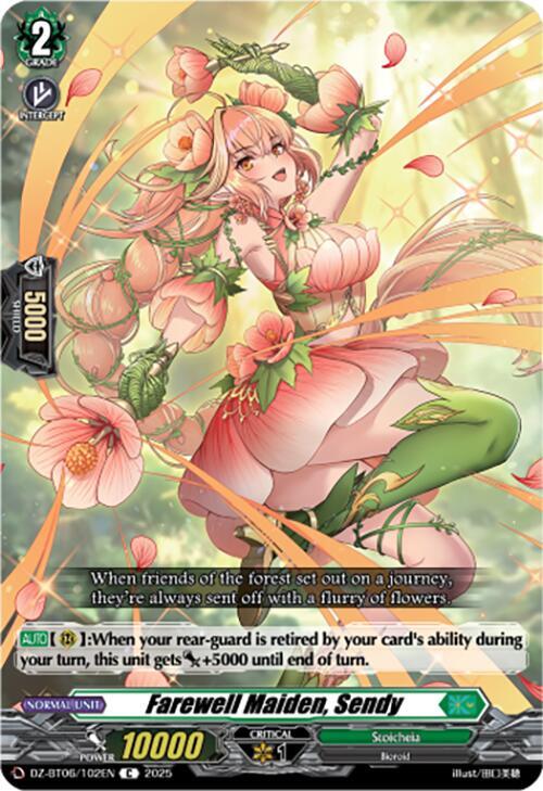 Farewell Maiden, Sendy