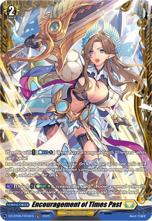 Encouragement of Times Past (FR)
