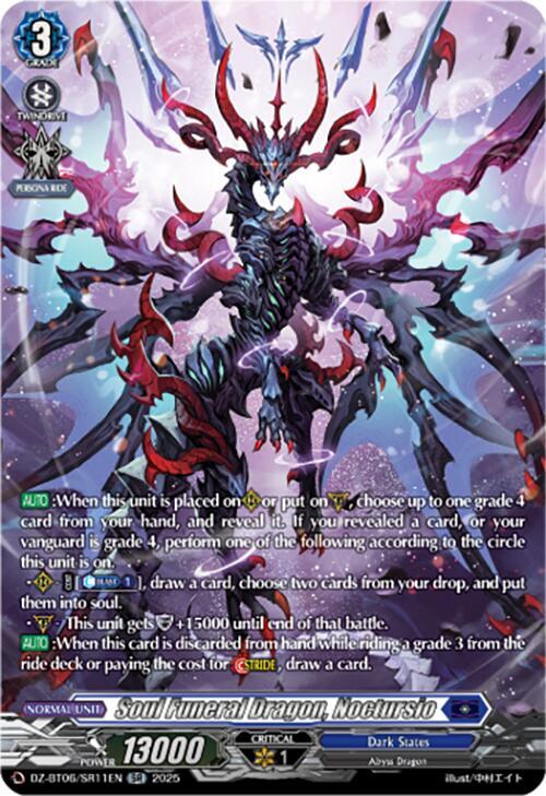 Soul Funeral Dragon, Noctursio (SR) - DZ-BT06: Generation