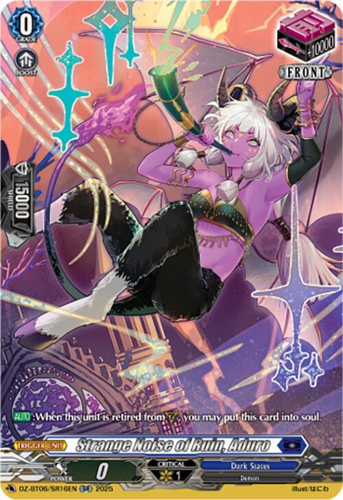 Strange Noise of Ruin Aduro SR Price & Card Details — DZ-BT06