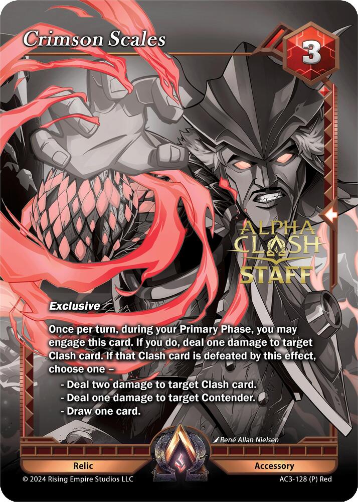 Crimson Scales (Staff Promo)
