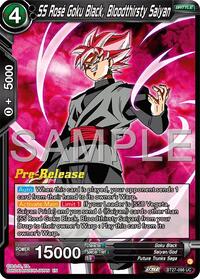 SS Rose Goku Black, Bloodthisty Saiyan card art