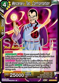 Mercenary Tao, Confrontation card art