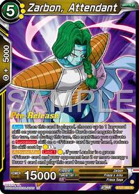 Zarbon, Attendant card art