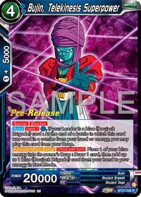 Bujin, Telekinesis Superpower card art