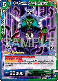 King Piccolo, Survival Strategy card art