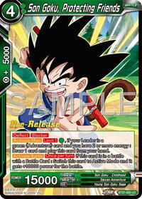 Son Goku, Protecting Friends card art