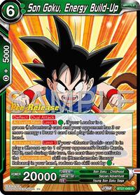 Son goku, Enegry Build-Up card art