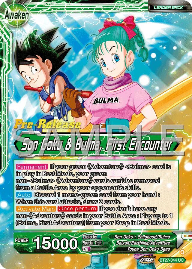 Son Goku // Son Goku & Bulma, First Encounter - History of Z Pre