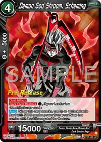 Demon God Shroom, Scheming card art