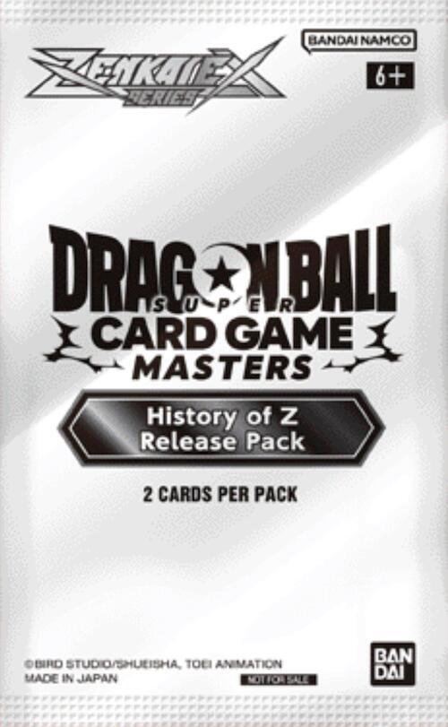 History of Z Release Event Pack - History of Z Pre-Release Cards - Dragon Ball Super: Masters - TCGplayer.com History of Z Release Event Pack - History of Z Pre-Release Cards - Dragon Ball Super: Masters - TCGplayer.com