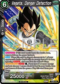 Vegeta, Danger Detection (Deluxe Pack 2025 Vol.1) card art