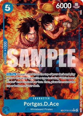 ONEPIECE エース トランプ Portgas D Ace One Piece Card Game Championship Set OP03-001