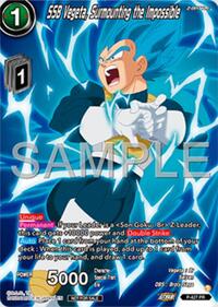 SSB Vegeta, Surmounting the Impossible (Premium Alt-Art Set 2025 Vol.1) card art