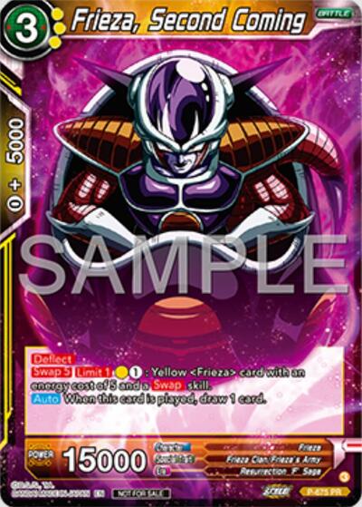 Frieza, Second Coming (Zenkai Series Tournament Pack Vol.11)
