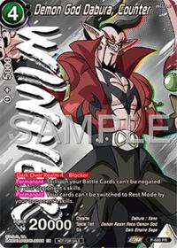 Demon God Dabura, Counter (Zenkai Series Tournament Pack Vol.11) (Winner) card art