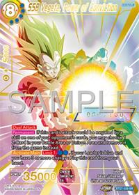 SSB Vegeta, Power of Conviction (Serial Numbered) card art