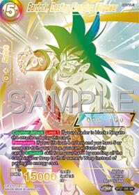 Bardock, Destiny-Changing Willpower (Serial Numbered) card art